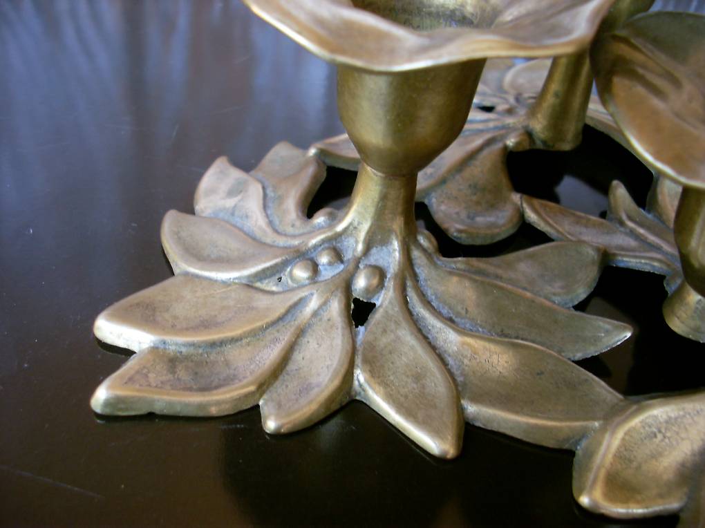 Bougeoir Lampe Angelot Bronze Doré Socle Marbre XIXème
