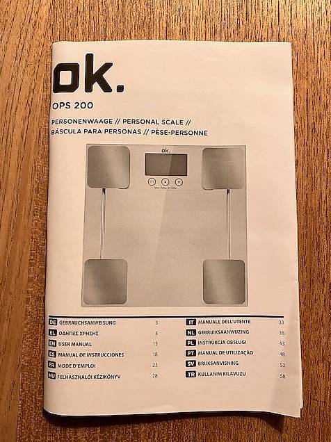 Villeroy Und Boch Waage Dh 252g Bedienungsanleitung Personenwaage mit Verpackung und Anleitung im Kanton Aargau - tutti.ch