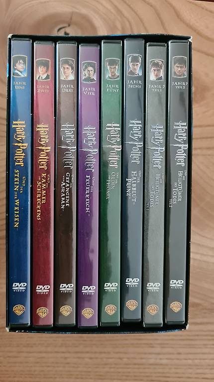 Harry Potter Complete Collection 8 DVD Filme im Kanton Basel