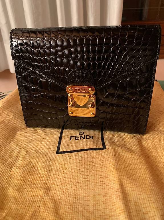 Borsa in vero coccodrillo Fendi originale Cantone Ticino tutti.ch