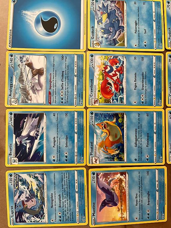 20 Carte Pokemon Acqua Im Kanton Tessin Tutti Ch