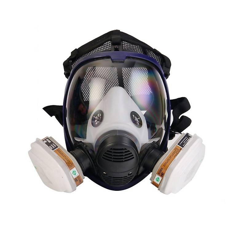 Facemoon Atemschutzmaske Mit Filter – Vollgesichtsmaske Mit Schutzbrille, Wiederverwendbar, Für Lackieren, Schweißen & Graffiti Facemoon Atemschutzmaske Mit Filter – Vollgesichtsmaske Mit Schutzbrille, Wiederverwendbar, Für Lackieren, Schweißen & Graffiti
