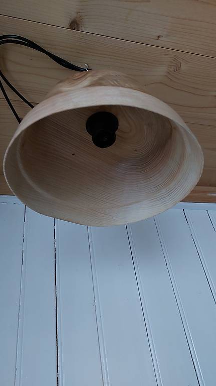 Sauna Lampenschirm Aus Kiefernholz - Explosionsgeschützt & Hitzebeständig | 34,5x26cm