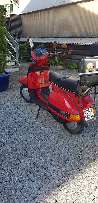 Vespa T Cantone San Gallo Tutti Ch