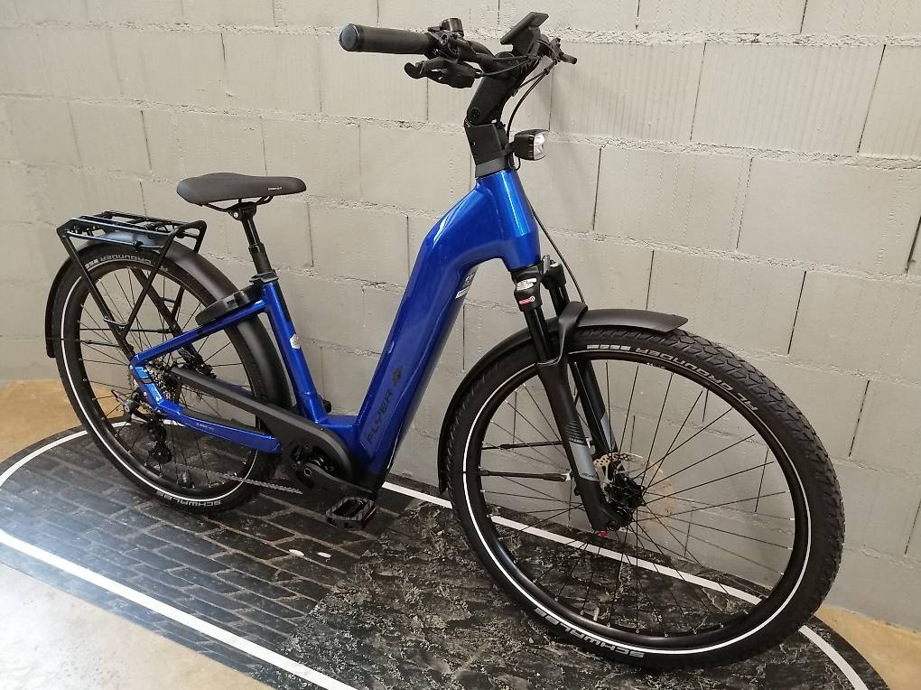 Flyer Gotour 7 10 S COMF Blau Ebike Ebike BOSCH 750Wh AKTION Im Kanton