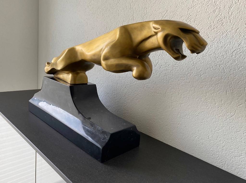 Jaguar Bronze Figur Statue Gestempelt Im Kanton Luzern Tutti Ch