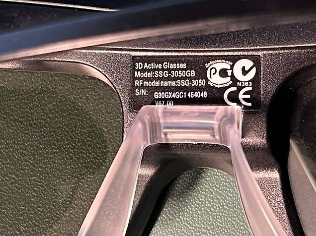 Samsung SSG-3050GB Aktive 3D-Brillen im Kanton Aargau - tutti.ch
