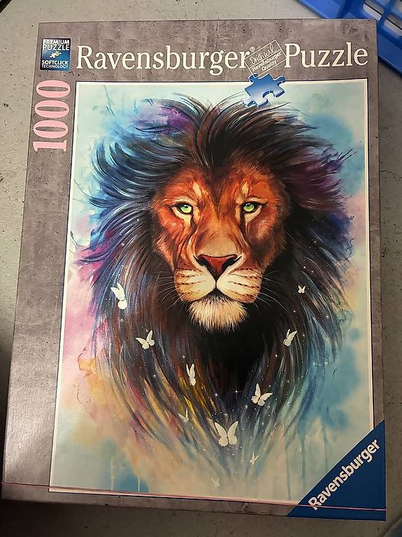 1000er Puzzle Löwe im Kanton Aargau