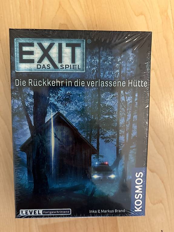 Kosmos EXIT - Il Gioco: Il Ritorno Alla Capanna Abbandonata - Gioco Di Avventura, Escape Room Per Casa, Livello Avanzato, 1-4 Giocatori, Dai 12 Anni - 2