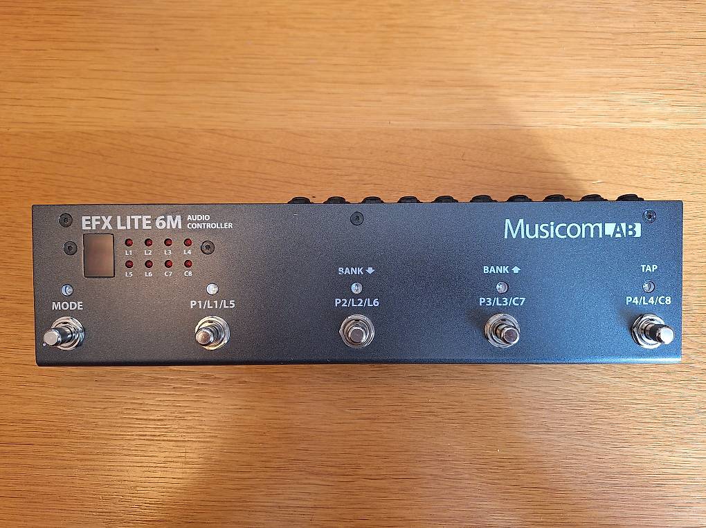 Musicomlab EFX lite 6M, programmable effect loop switcher im Kanton Zürich  - tutti.ch