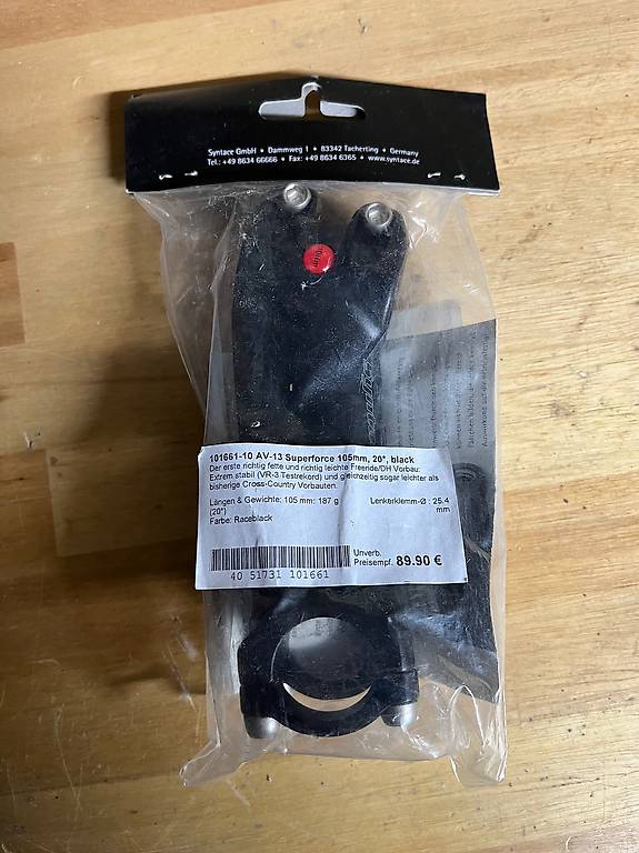 Syntace Superforce Vorbau Neu im Kanton Aargau