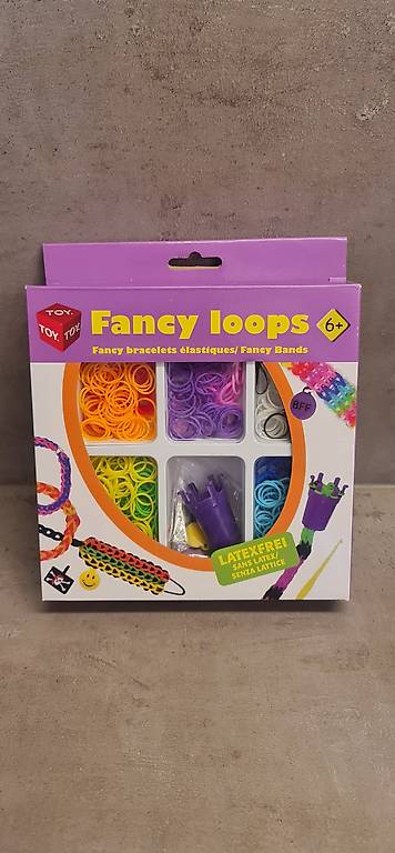 Fancy loops, Gummi-Armbänder selber basteln mit Anleitung