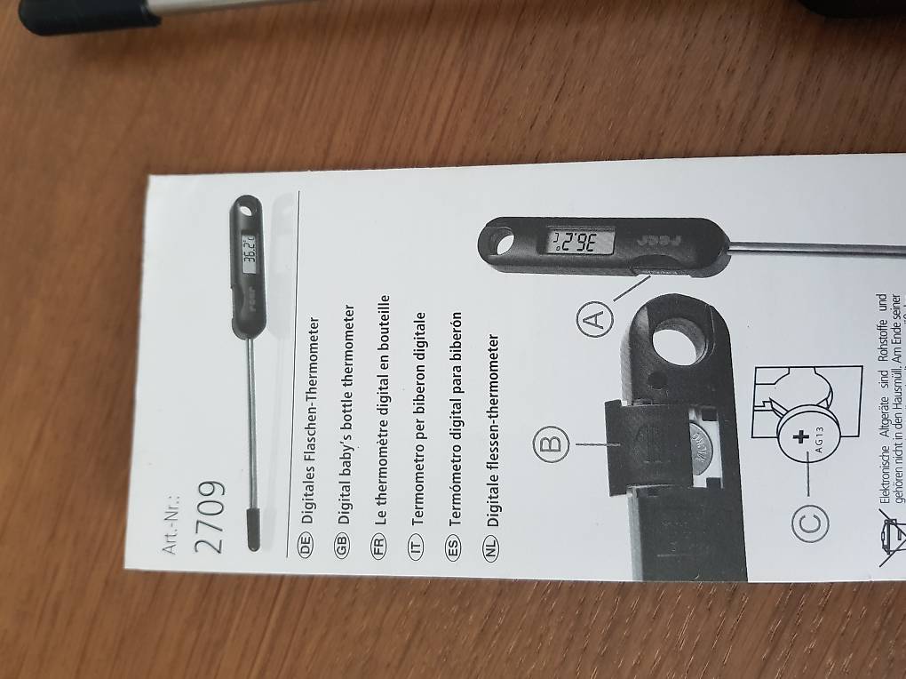 Digitales Weinthermometer Armband | Batteriefrei & Wiederverwendbar | Für Rot- & Weißweinflaschen