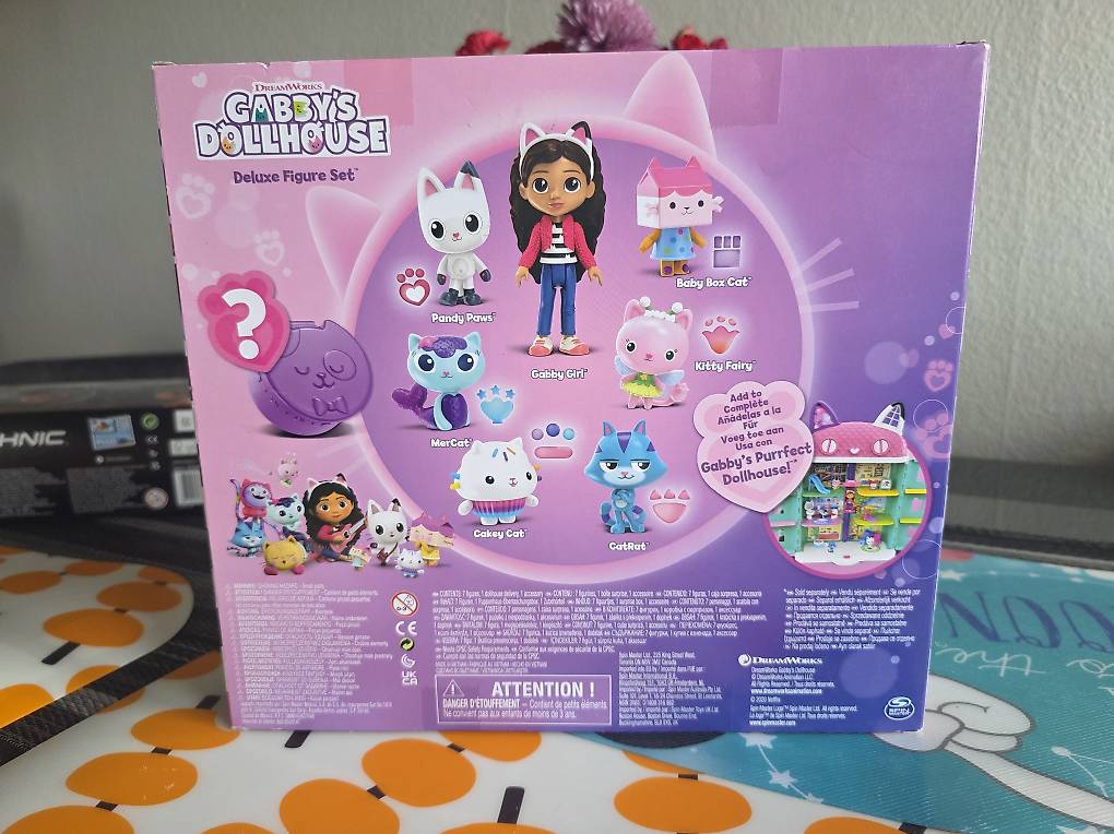 Gabby’s Puppenhaus Holzpuzzle 4er-Set – 12, 16, 20 Und 24 Teile, Inkl. Aufbewahrungsbox – Ab 4 Jahren