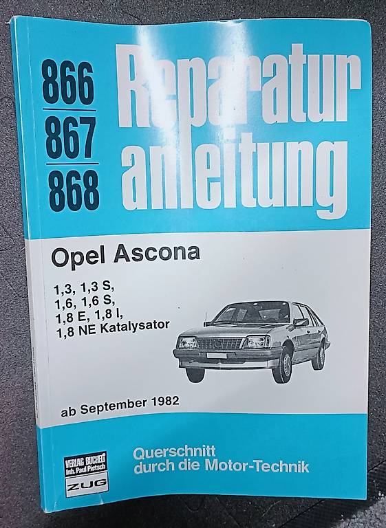 Oldtimer Reparatur Anleitung F R Ascona Im Kanton Schaffhausen Tutti Ch