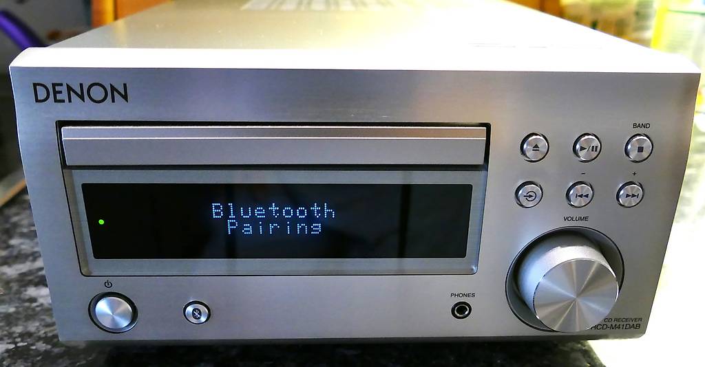 Denon RCD-M41 DAB+ Bluetooth CD Receiver SC-M41 Lautsprecher im