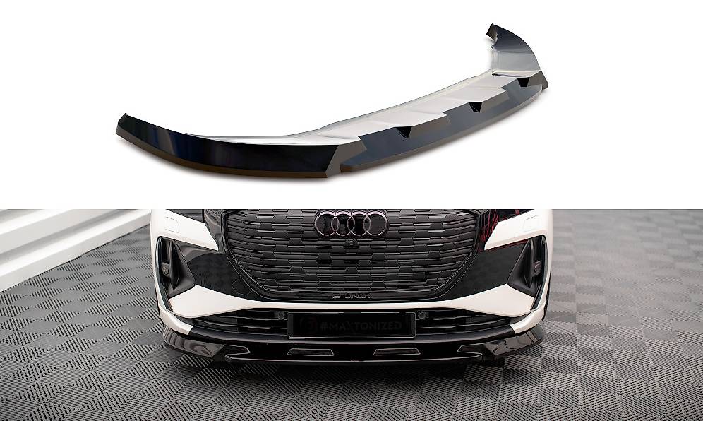 Audi Q E Tron Sportback V Frontspoiler Spoilerlippe Im Kanton St