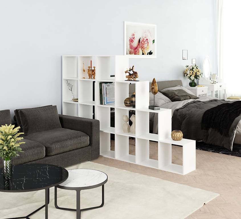 Scaffale A Scala Deuba Bianco - 5 Ripiani, 180x64x37 Cm, Per Casa, Bagno O Cucina - Foto 4