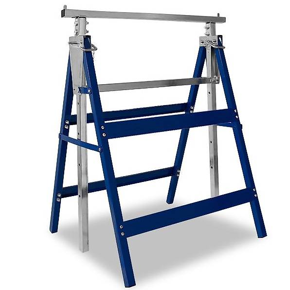 Randaco 2X Cavalletto Da Ponteggio Cavalletto Pieghevole Zincato Cavalletto Da Lavoro Cavalletto Metallico Cavalletto Multiuso 90994564