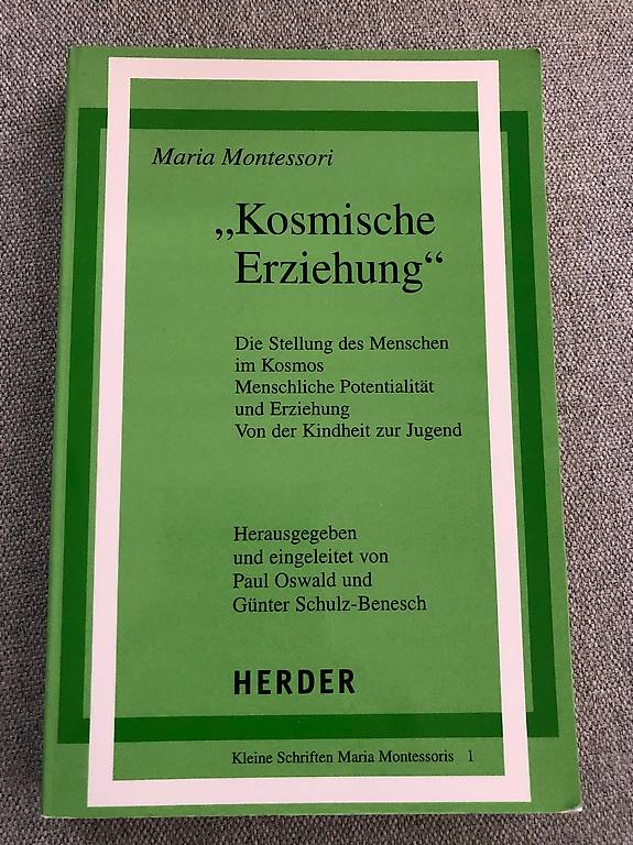 Kosmische Erziehung Maria Montessori Im Kanton Bern Tutti Ch