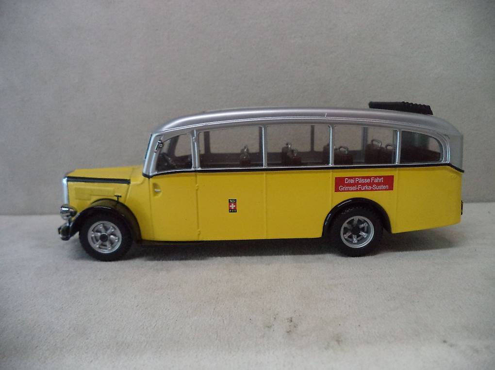 Ancien tek hoby camion saurer 3ct1d pompier echelle zurich suisse s 1/50 boite - Collection
