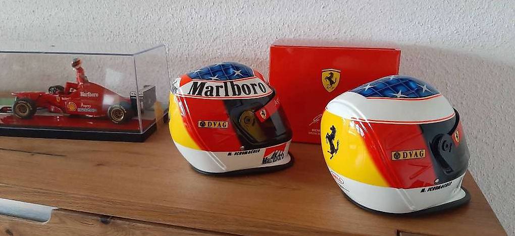 Generico 1/2 Decals for Michael Schumacher F1 Helmet Casque 1996 TB Decal TBD658