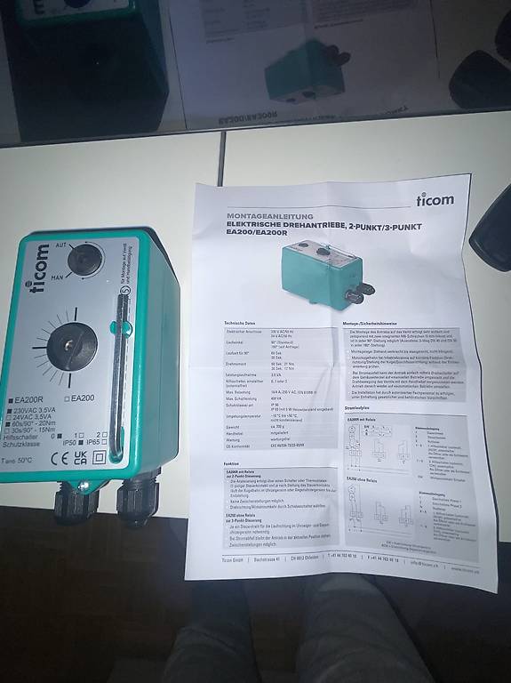 Ticom Ea R Elektrischer Drehantrieb X Im Kanton Z Rich Tutti Ch