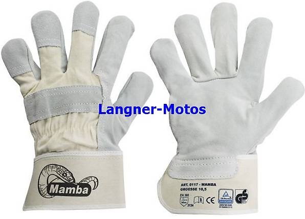 3 Paar Arbeits-Handschuhe Gr. 10 Rindspaltleder NEU Grau 3 Paar Arbeits-Handschuhe Gr. 10 Rindspaltleder NEU Grau