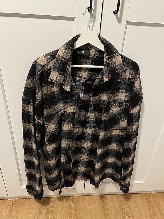 Hemd Lfdy Flannel Grau Live Fast Die Young Hemd LFDY L Heavy