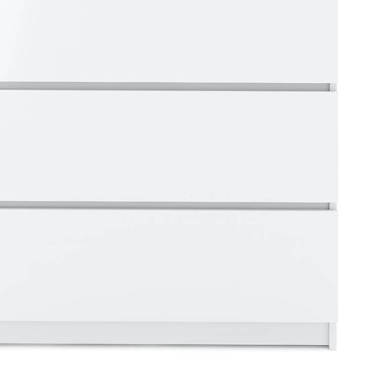 Fasciatoio Baby WOLTU Con 3 Cassetti - Bianco Rovere 80x48x78cm | Cassettiera Multiuso Per Cameretta - Foto 9