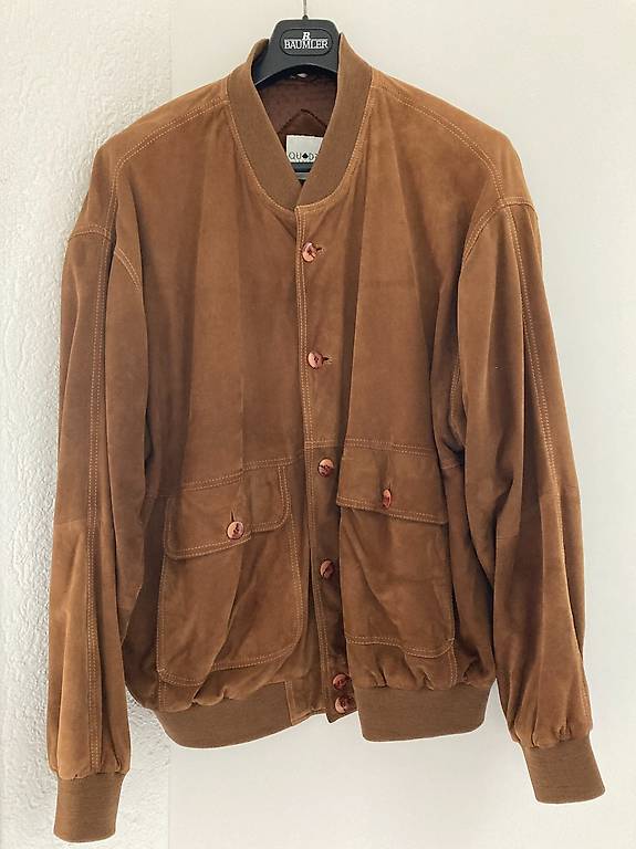 Lederjacke Wildleder Grösse L/XL Herren im Kanton Bern