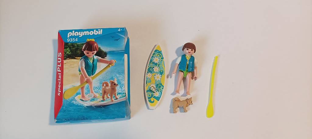 Playmobil Set Standup Paddlerin Cantone San Gallo Tutti Ch