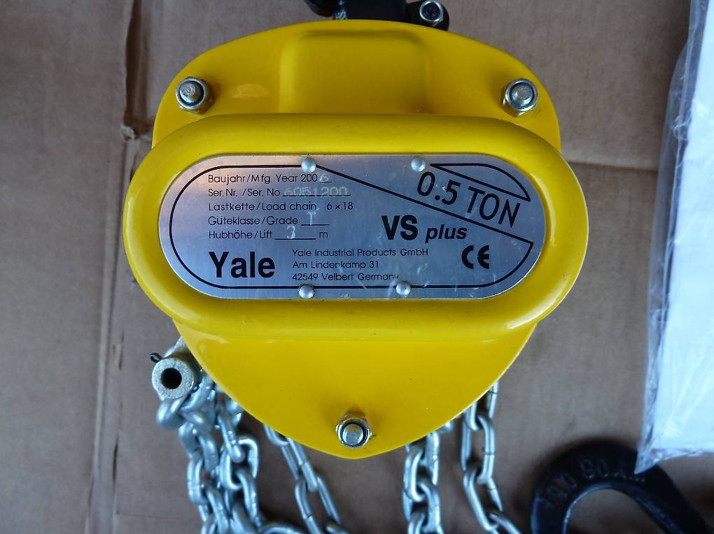 Handkettenzug 2000 Kg - STANEW Flaschenzug Mit 5m Hubhöhe & G80-Stahlkette