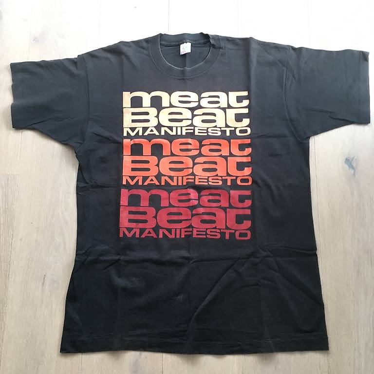 meat beat manifesto Tシャツ　ビンテージ　XL meat beat manifesto Tシャツ ビンテージ XL