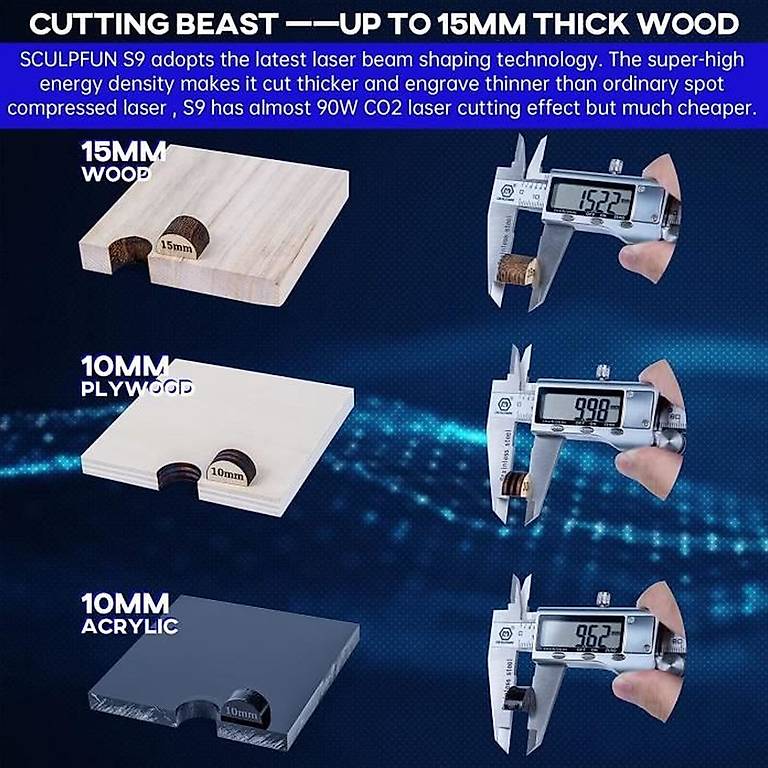 S9 Gravure Laser Achine - Graveur Laser Sur étal, Kits De Graveuse Laser Laser, Graveur Laser