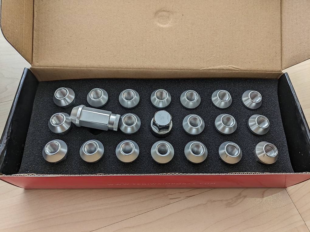 OMP SPEED Set 20 Radmuttern Mit Metrischen M12X1,25 19 Langen Gewindeschlüssel Aus 40 Mm Schwarzer Farbe Aluminium 7075
