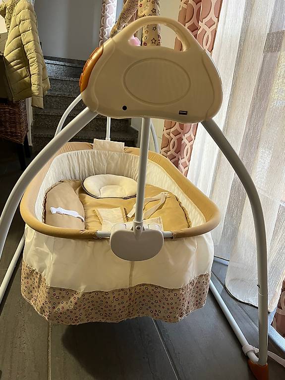 Sdraietta Dondolo Dondolo Elettrico Neonato Usato Altalena Neonato