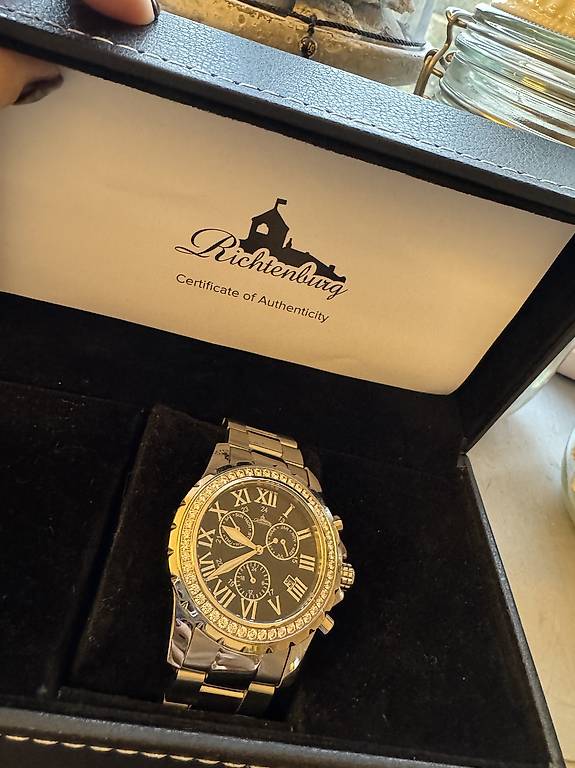 Survan Watchdesigner Montre Verre Saphir Femme Montre Bulgari