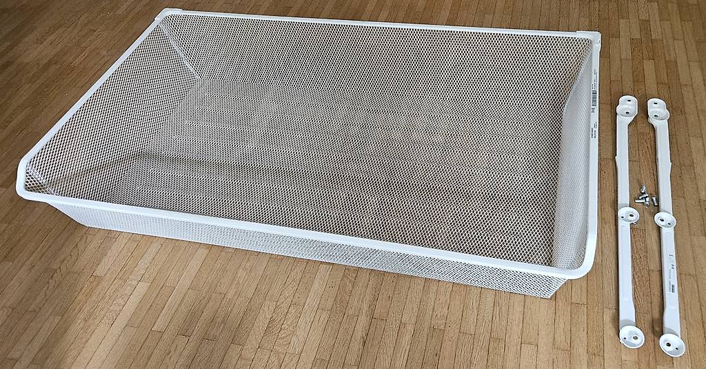 Ikea Komplement Netzdrahtkorb inkl. Schienen 100 x 58cm im Kanton Bern