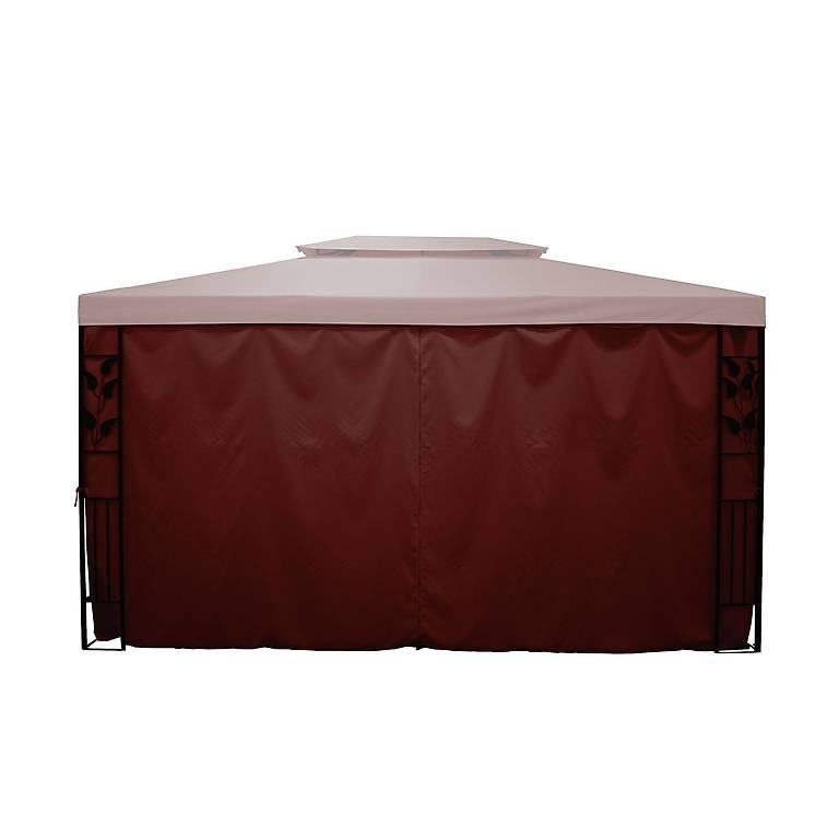 Gazebo 3x3 con teli laterali e zanzariera - Nuxia | Mobili Rebecca