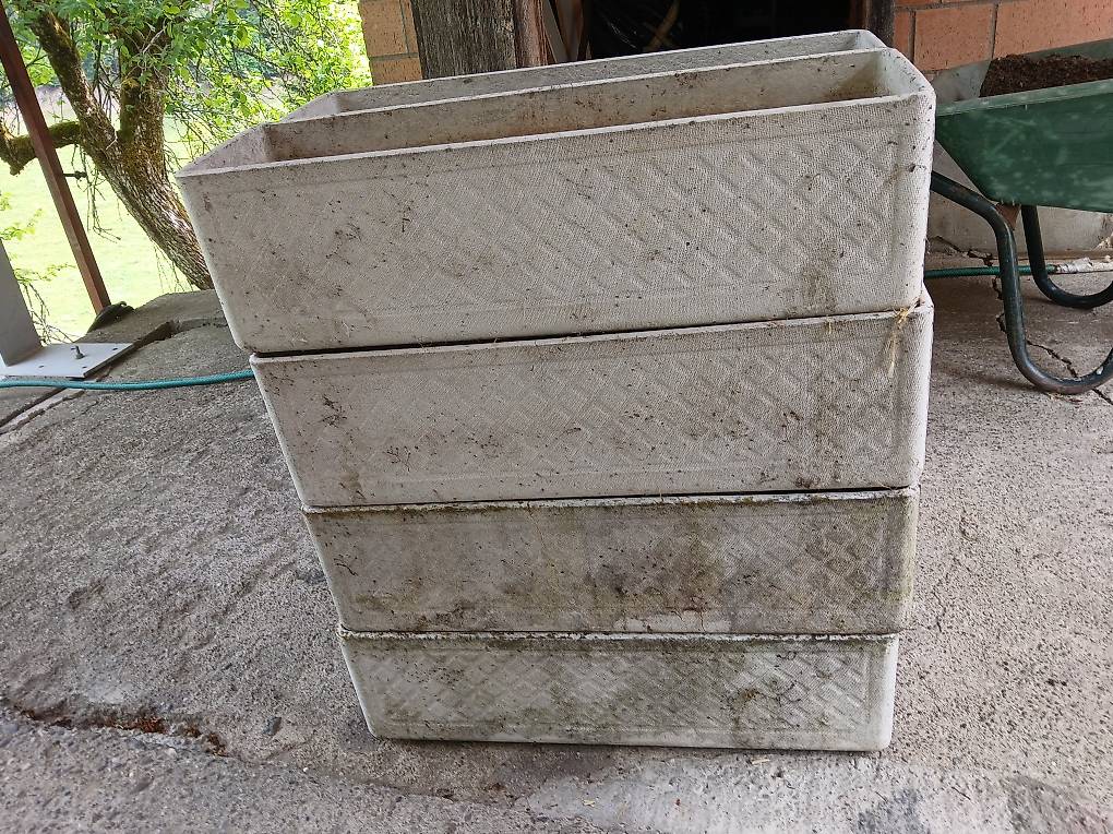 hnge blumenkasten metall Blumenkasten BALCONI Metall Blumenkorb H/B/T 18,5/64/19,5 cm Eisen, du