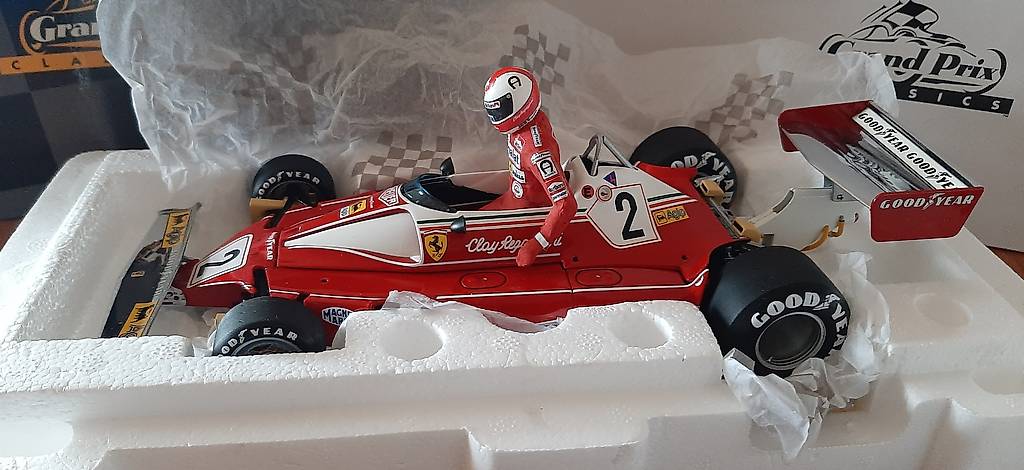 Ferrari 312T2 F1 1976 Clay Regazzoni Exoto 1:18 im Kanton St