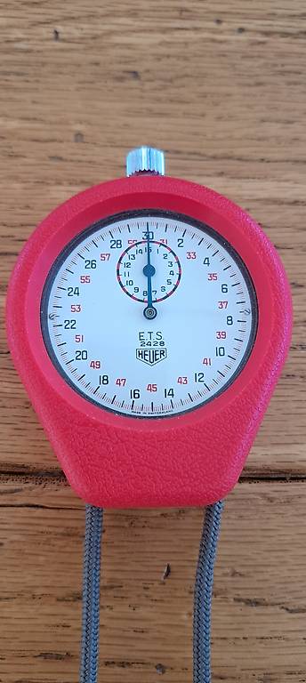 Mechanische Stoppuhr Heuer Stoppuhr Mechanische Stoppuhr Von