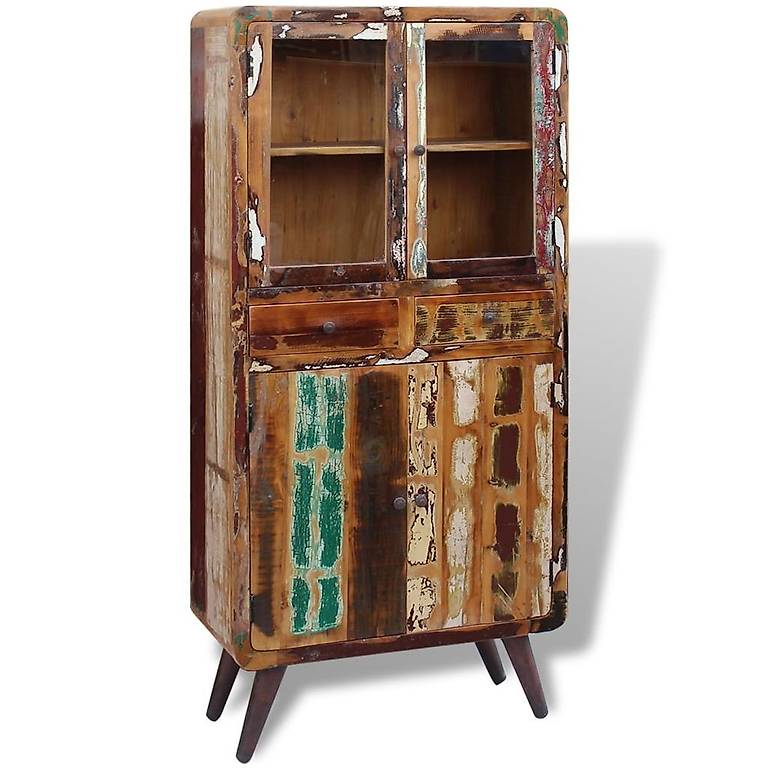 Küchenschrank Recyceltes Massivholz 90x40x190 cm in Zug kaufen - Bohnet