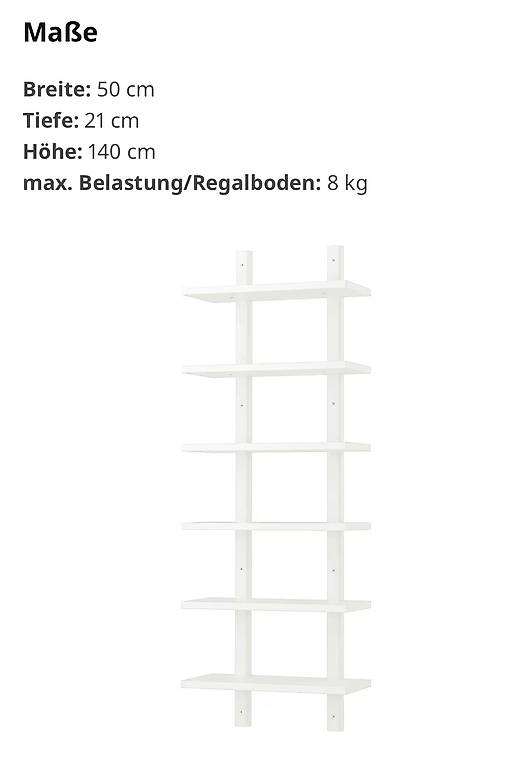 Ikea Regal hängend Neu originalverpackt im Kanton Aargau tutti ch