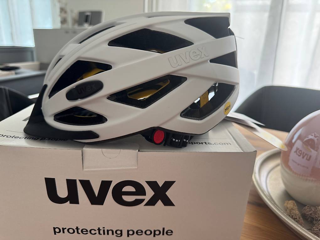 Heren - Wit - Met mips - Uvex City I-Vo - Fietshelm online kopen