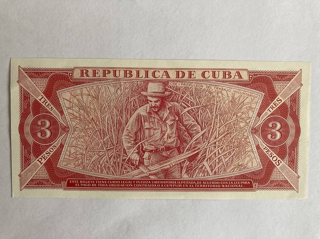 Che Guevara Banknote Kuba Pesos Cuba Original Geld Im Kanton