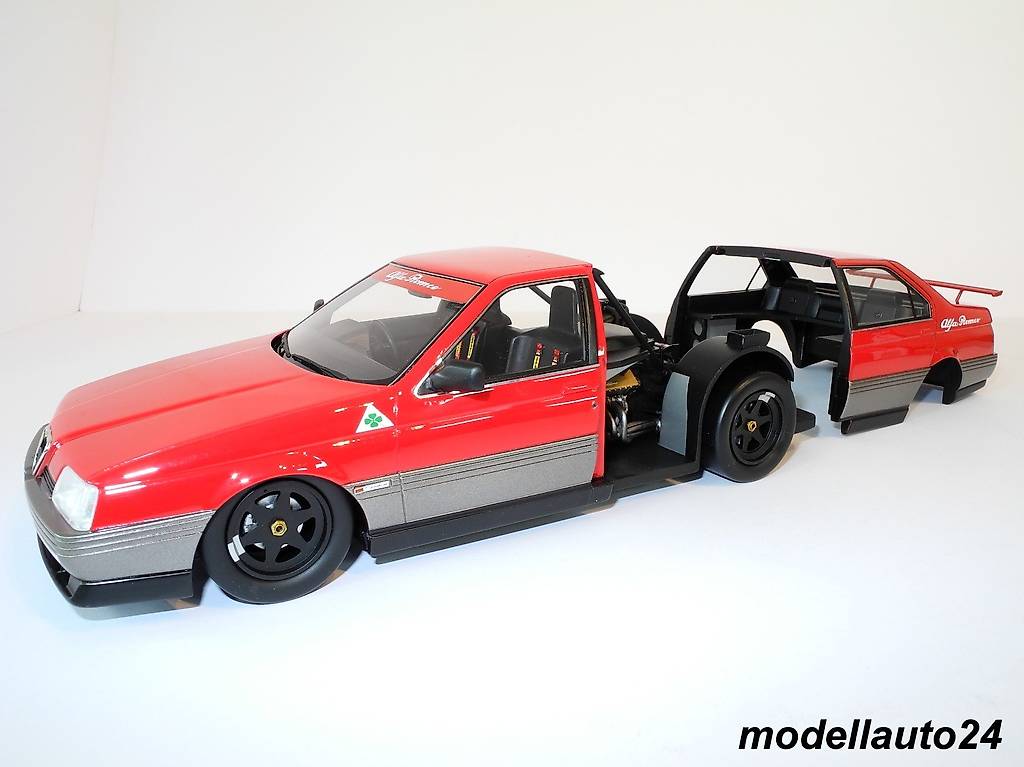 Alfa Romeo 164 Procar Prototipo 1988 Rosso Alfa / Laudo 1:18 im
