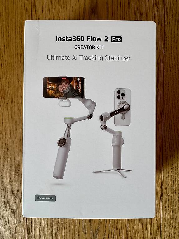 Insta360 Flow 2 Pro Creator Kit 新品未開封 INSTA360 Flow 2 Pro Creator Kit, Garantie, neuwertig + OVP im