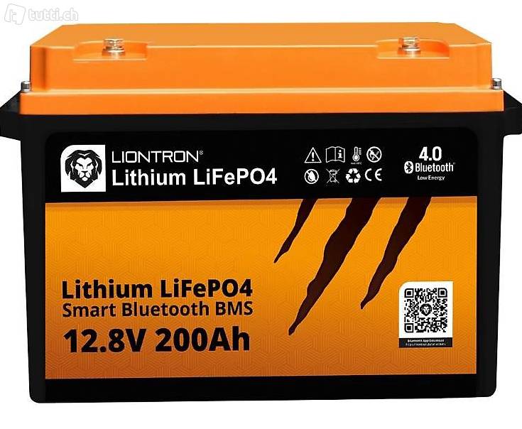  liontron lifepo4 lx smart bms 12,8v 200ah arctic